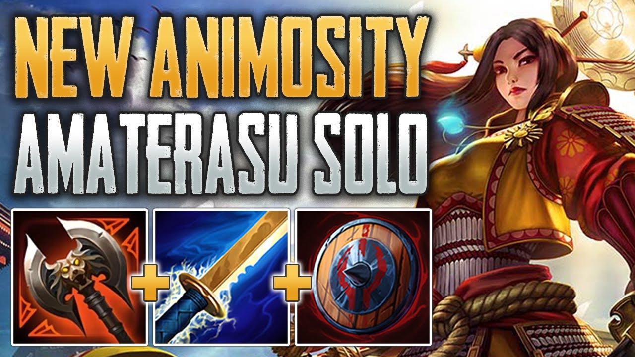 НОВЫЕ ПОЩЁПКИ ВРАЖДЫ! Игровой процесс Аматэрасу в одиночку (SMITE Conquest)