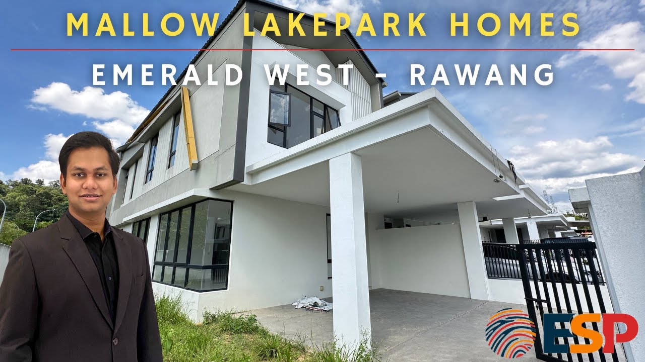 For Sale RM1.1m | Mallow Lakepark Homes - Kota Emerald West @ Rawang  | 2-Storey Corner Cluster