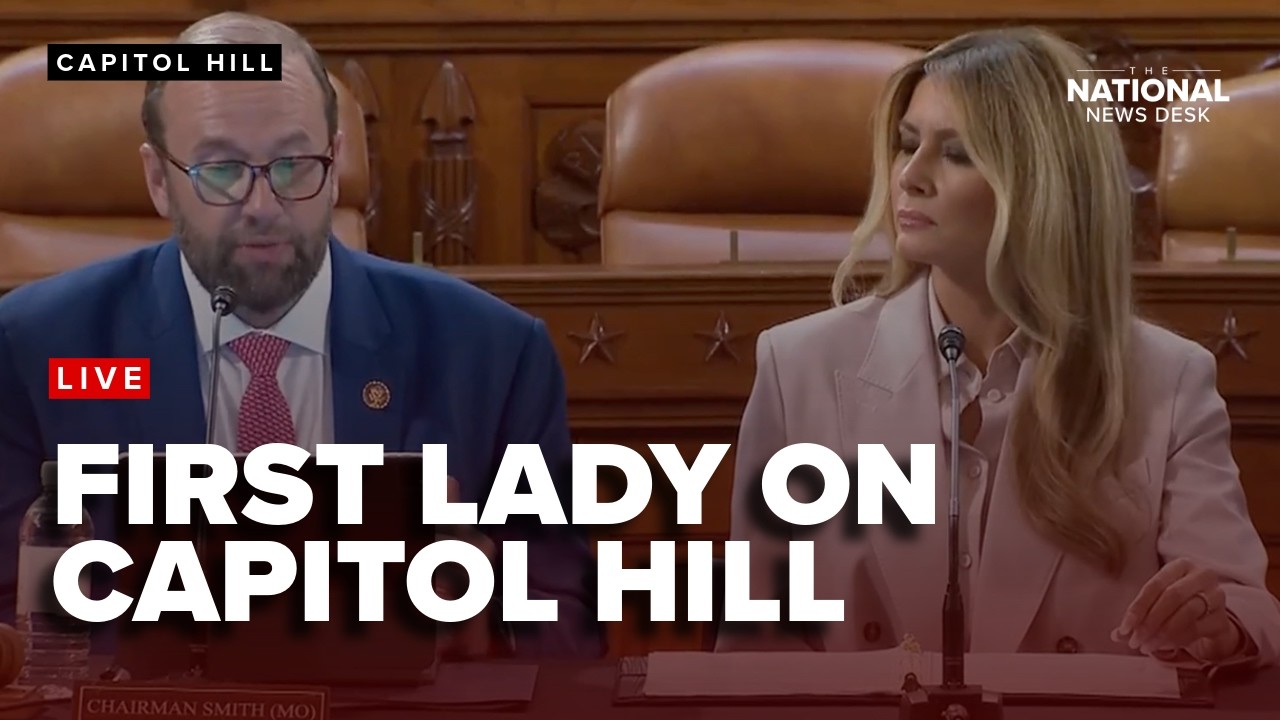 First Lady joins lawmakers on Capitol Hill