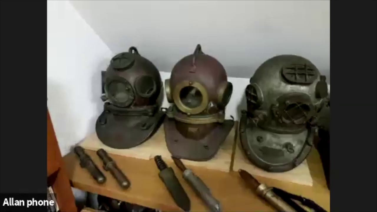 Walk through the history of diving with the Historical Diving Society