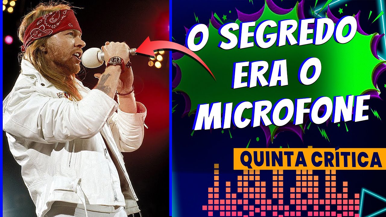 Axl Rose no seu melhor dia