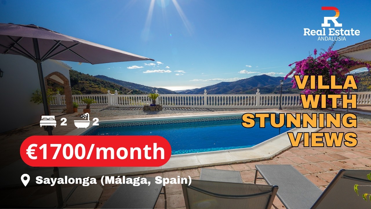 2 Bed Spanish Villa with Pool, Sea Views & Excellent Access near Sayalonga - Competa (Málaga)