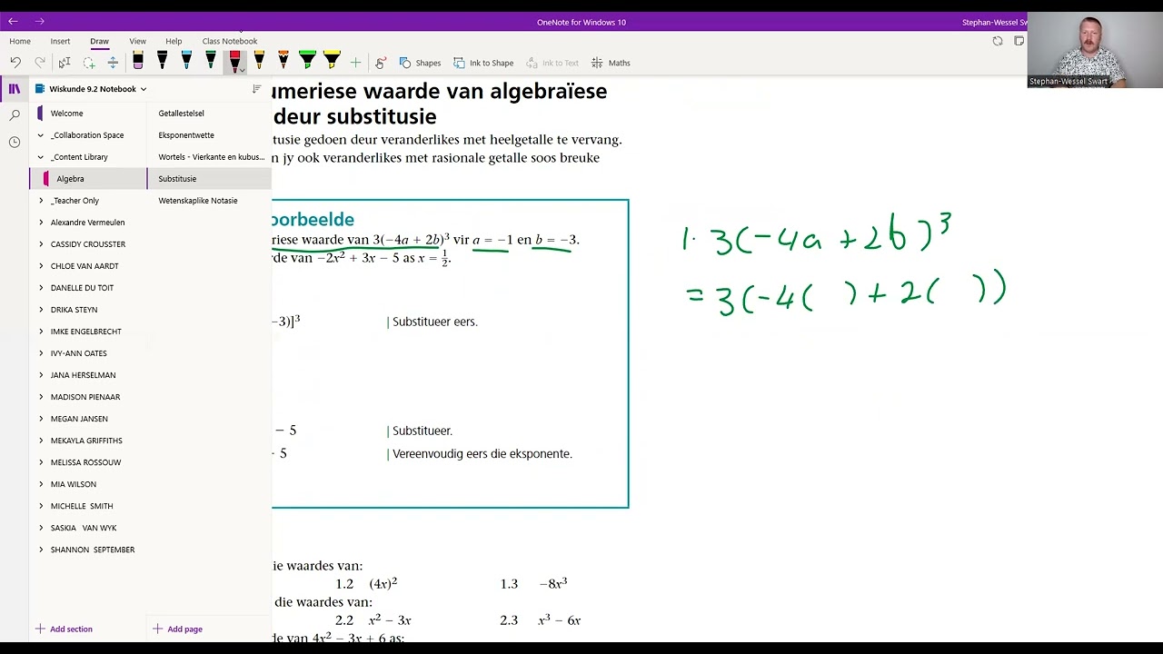 Substitusie