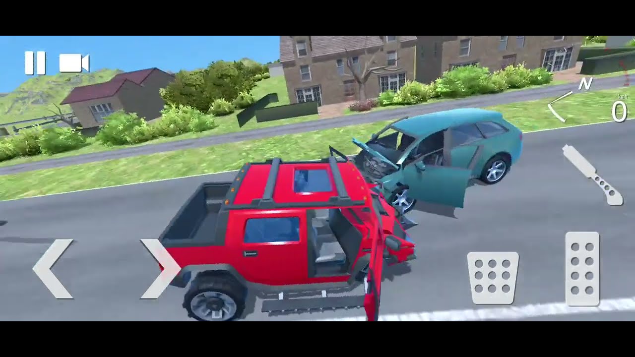 Extreme Overtakes That Backfired🚗💥 | car ke video #beamngdrive 