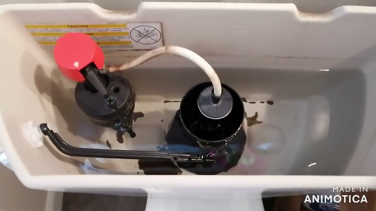 厕所马桶水箱漏水，如何更换水箱密封垫圈