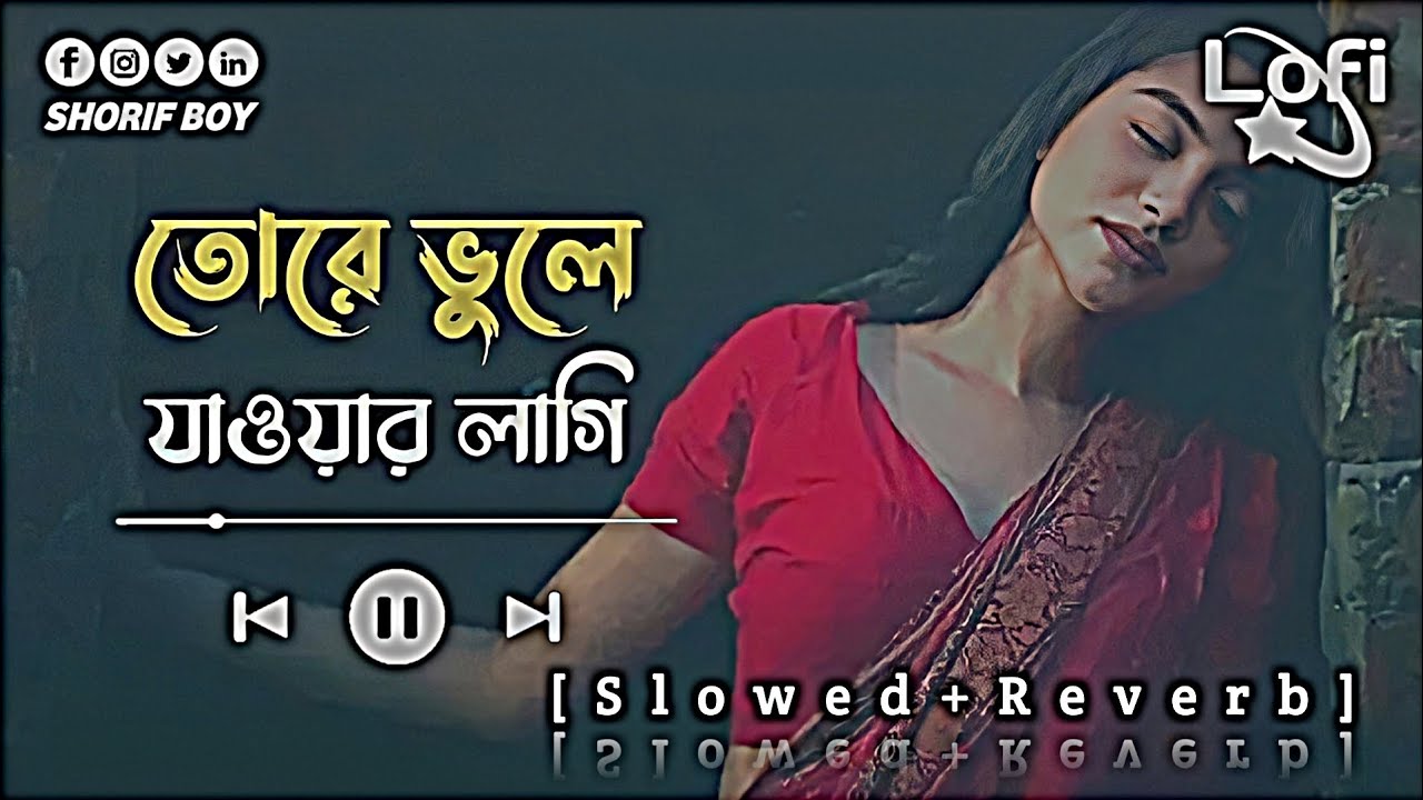 tore vule jawar lagi | তোরে ভুলে যাওয়ার লাগি আমি ভালোবাসিনি | (Slowed+reverb) Lofi-Song 2023