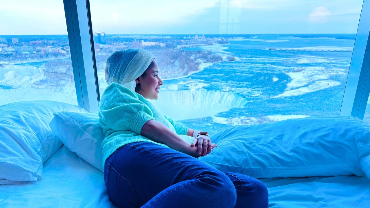 Best View of Niagara Falls- Marriott on the Falls Room Tour & Review