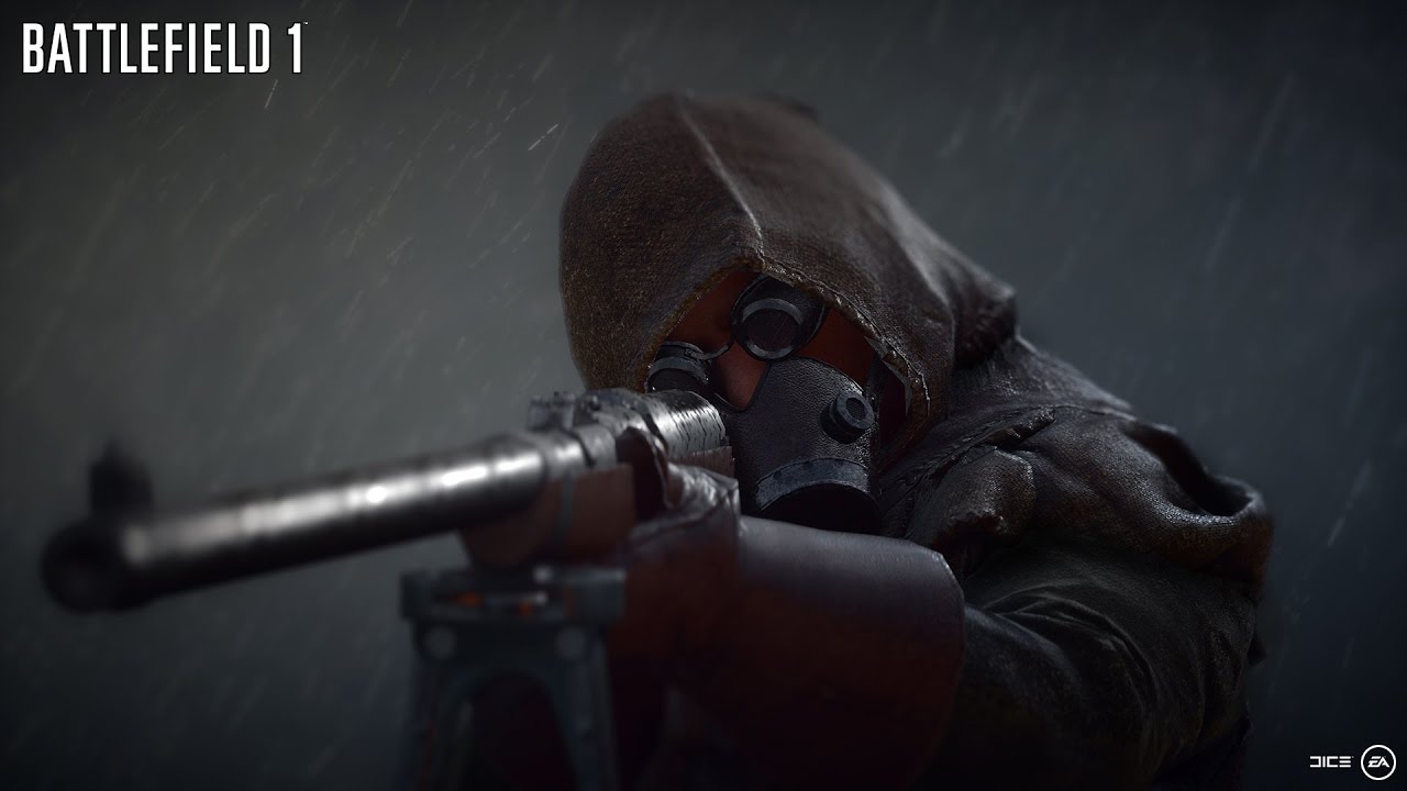 Battlefield 1 Multiplayer Gameplay Sniper Rifle