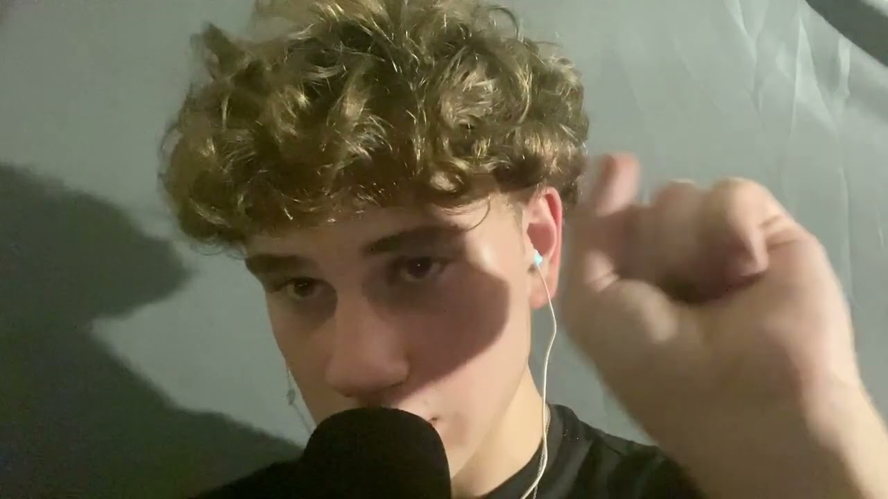 ASMR Hand Movements and Mouth Sounds (for sleep and relaxation)