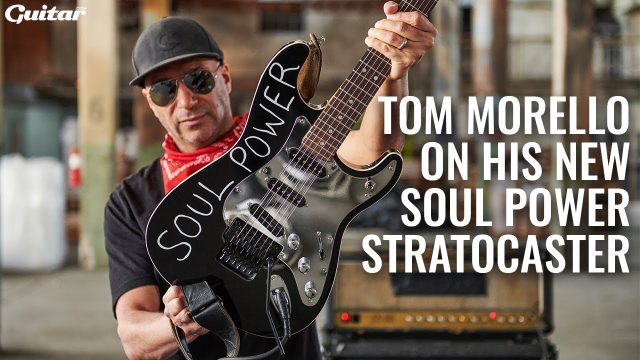 Том Морелло рассказывает о своей новой именной гитаре Soul Power Stratocaster | Guitar.com