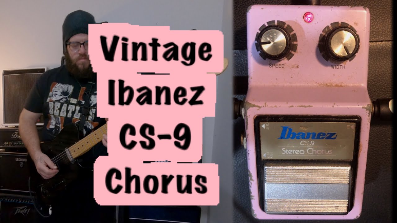 Vintage Ibanez CS-9 Chorus