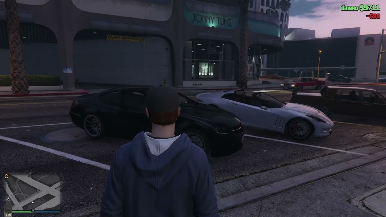 Grand Theft Auto Online con Ariel y Nes