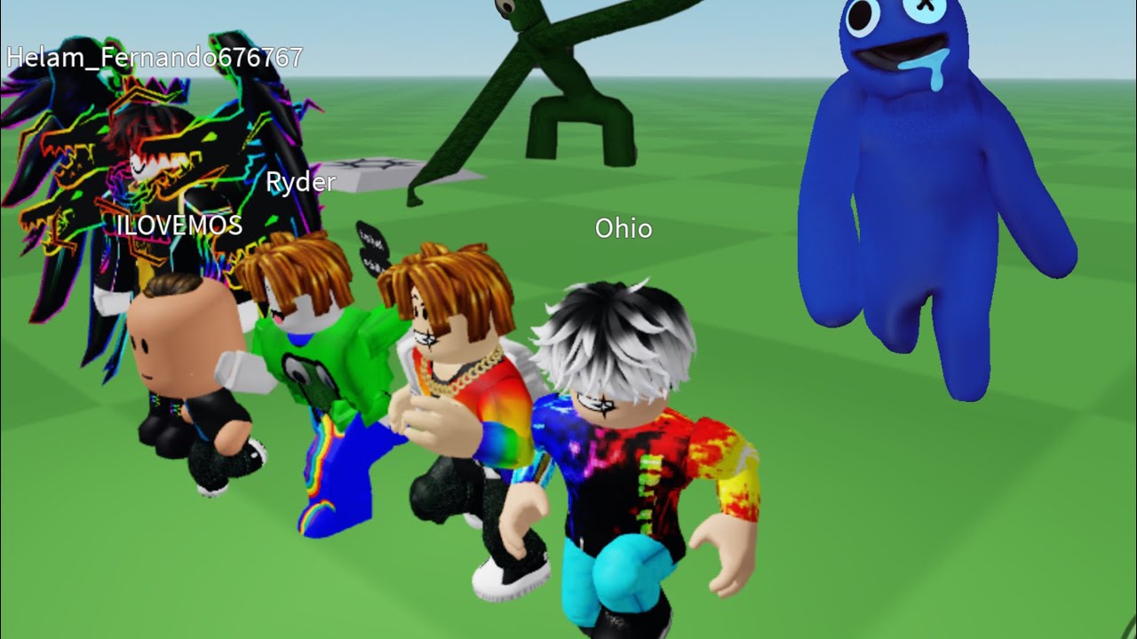 We’re playing rainbow freinds