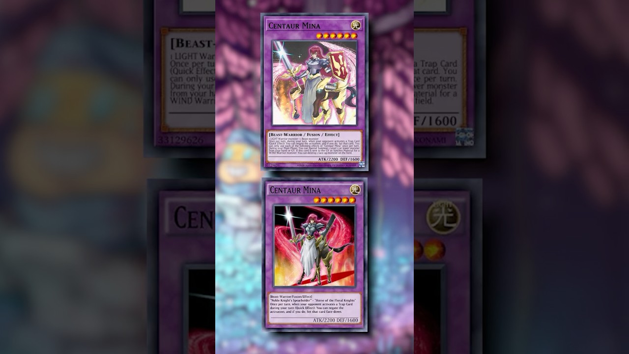 WHY DOES YUGIOH HAVE TWO DIFFERENT IDENTICAL CARDS?