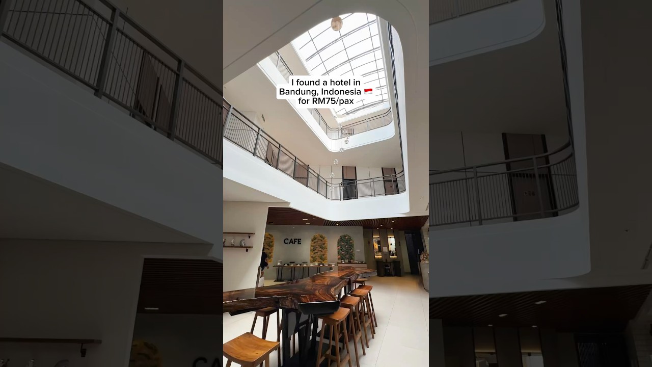 Cheap Hotel in Bandung | Hotel Aesthetic Murah di Bandung, Indonesia🇮🇩 #wndytravelsIndonesia