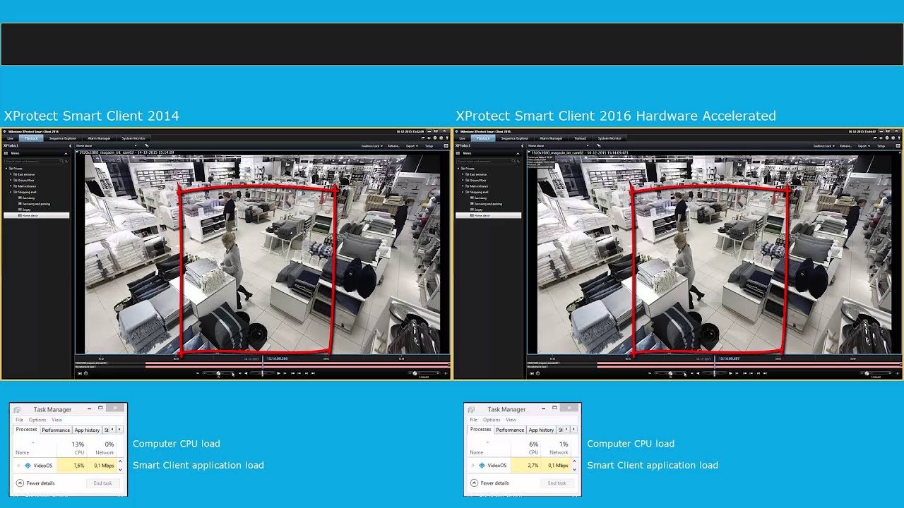 XProtect&reg; Smart Client 2016: Hardware Acceleration Demo
