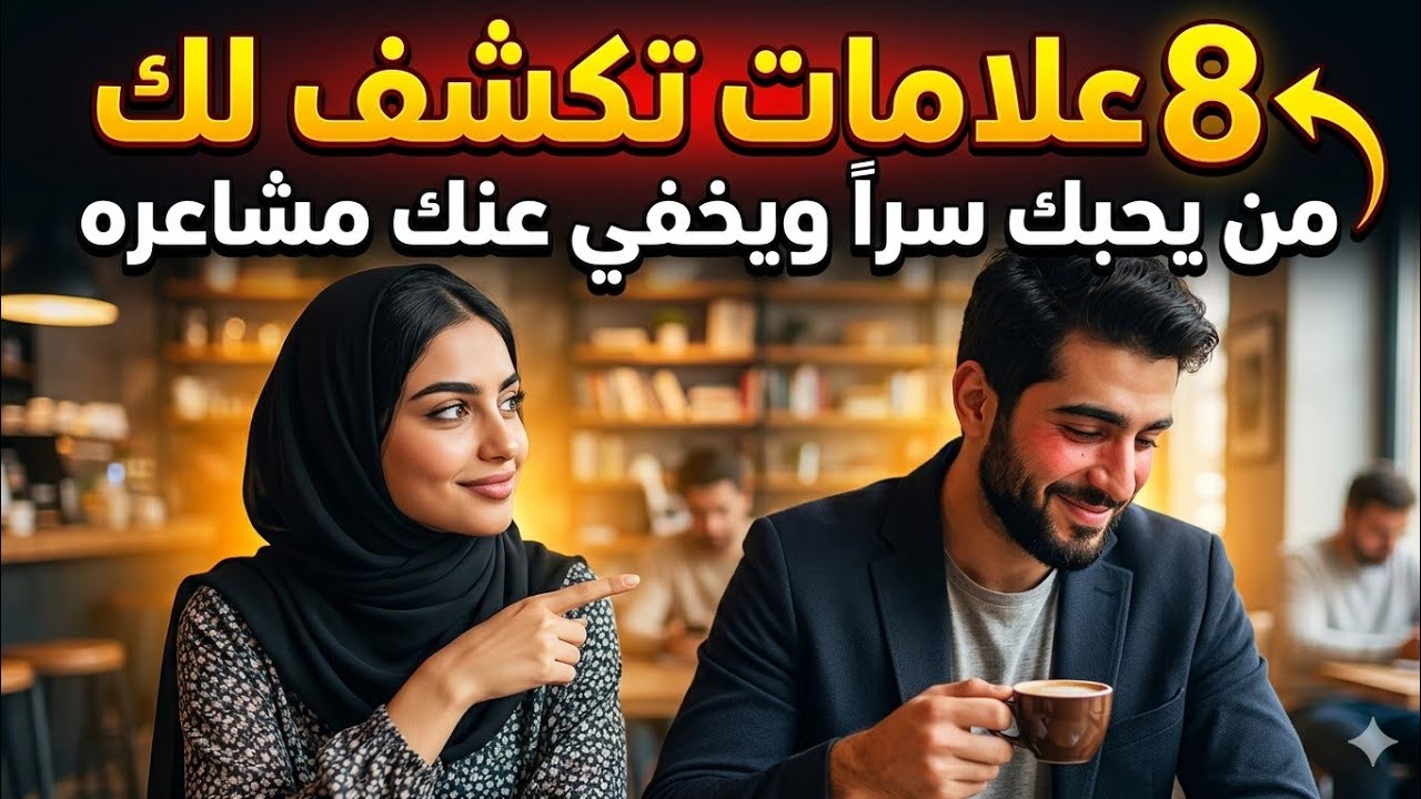 8 علامات تكشف لك من يحبك سراً ويخفي عنك مشاعره (فن قراءة العقول والذكاء العاطفي)