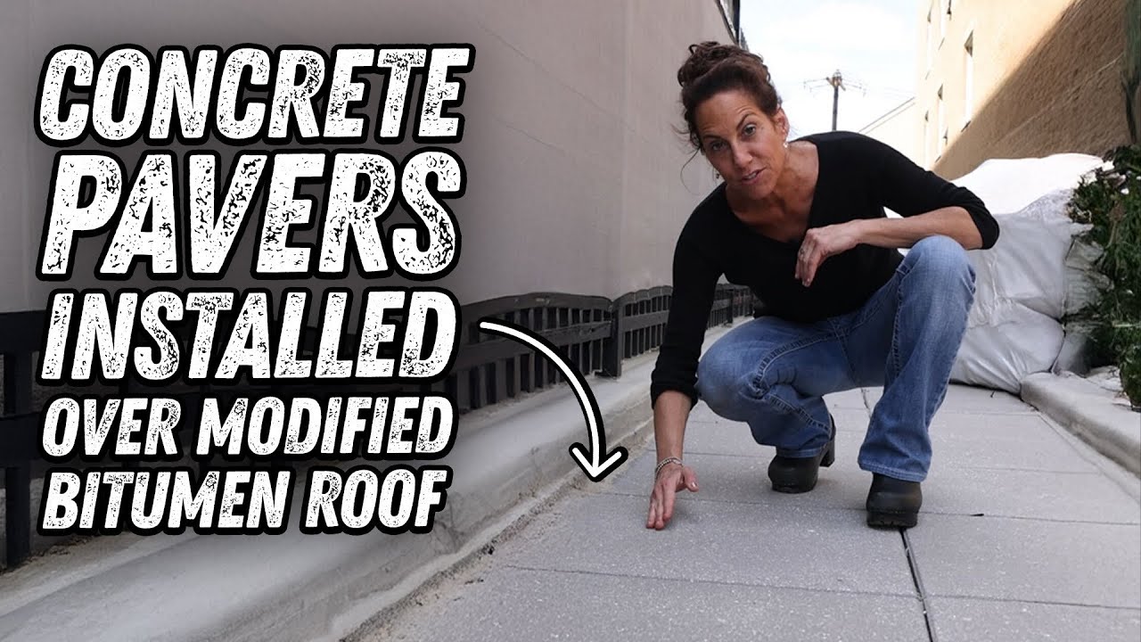 Avoid Disaster Using Concrete Pavers over Modified Bitumen Tapered Insulation Roof System