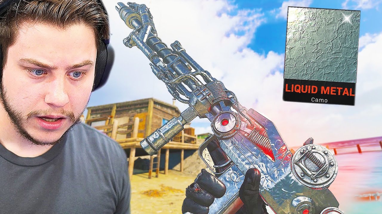 I unlocked the LIQUID METAL MASTERY CAMO and idk how to feel