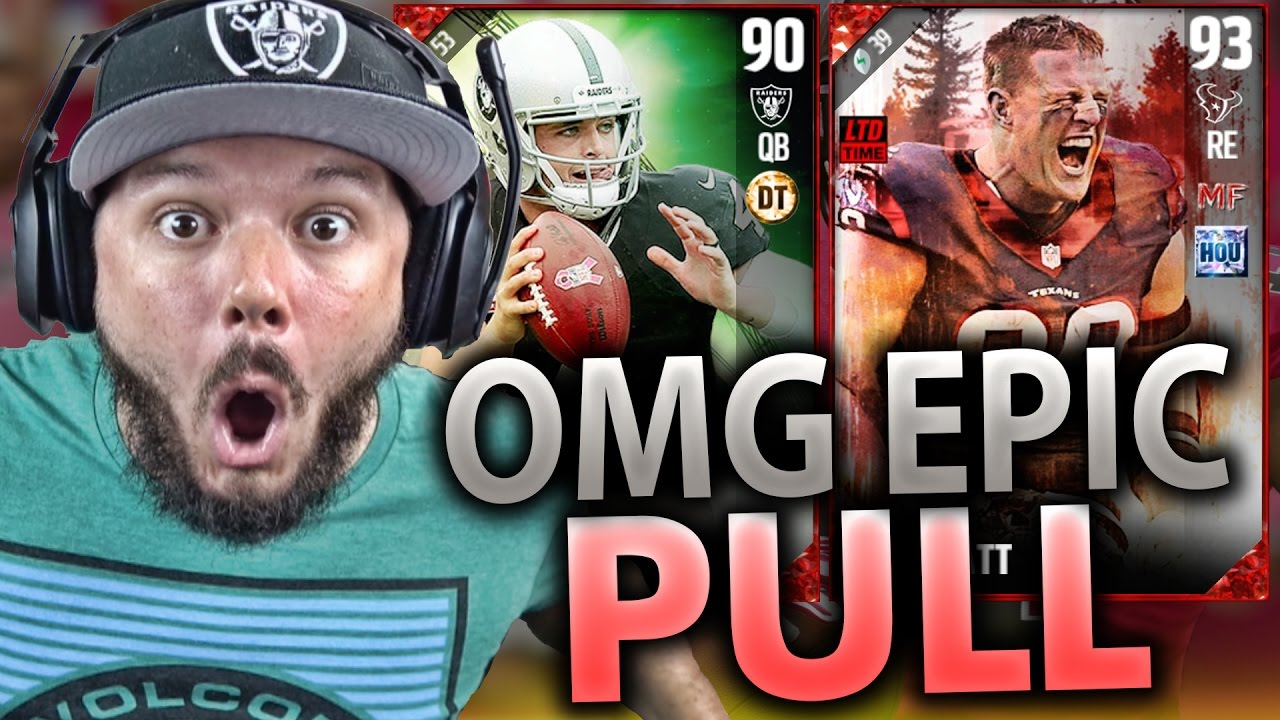 BRUH OMFG EPIC JJ WATT PULL!!  - MADDEN 17 ULTIMATE TEAM PACK OPENING