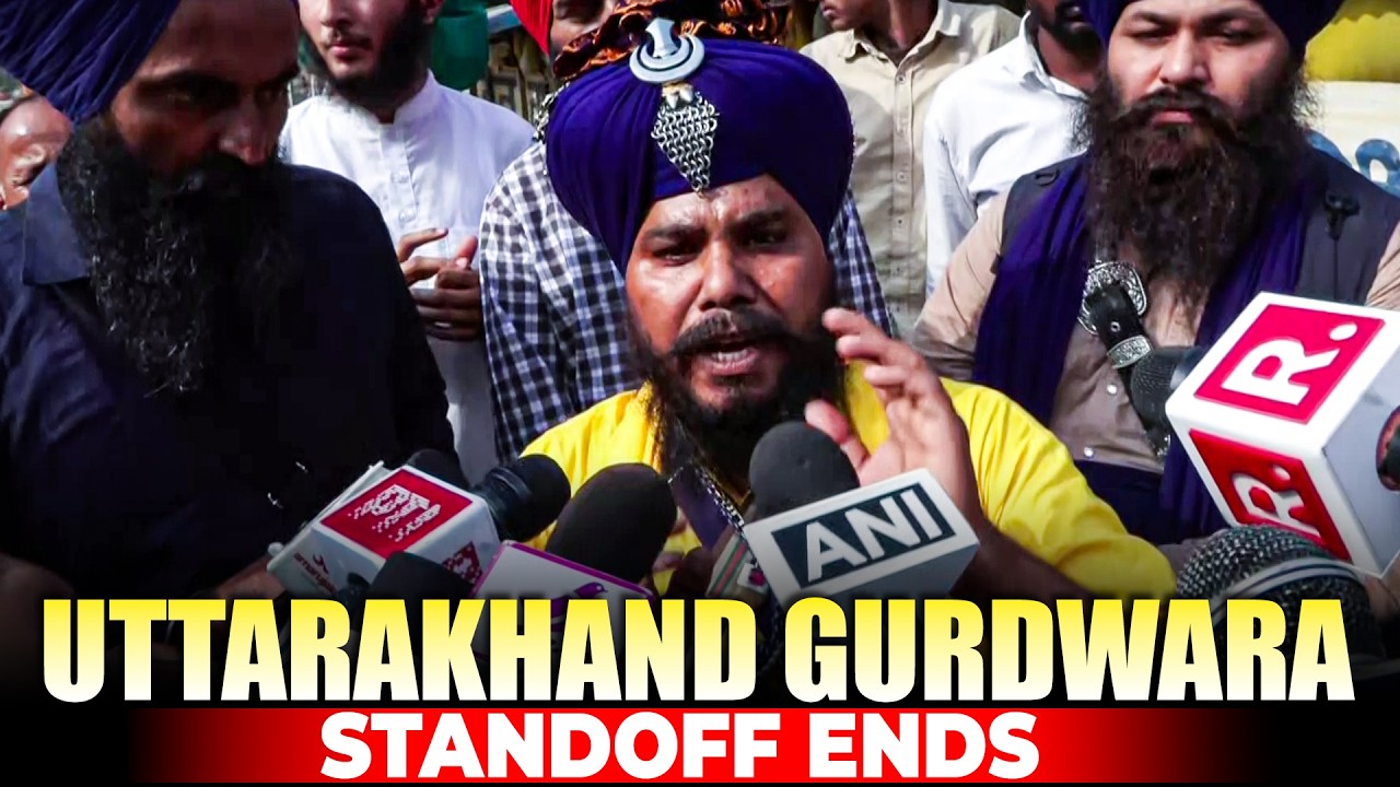 WATCH: 4-day standoff at Uttarakhand's Nagrasu Gurdwara ends peacefully after talks | Nihang | Sikh