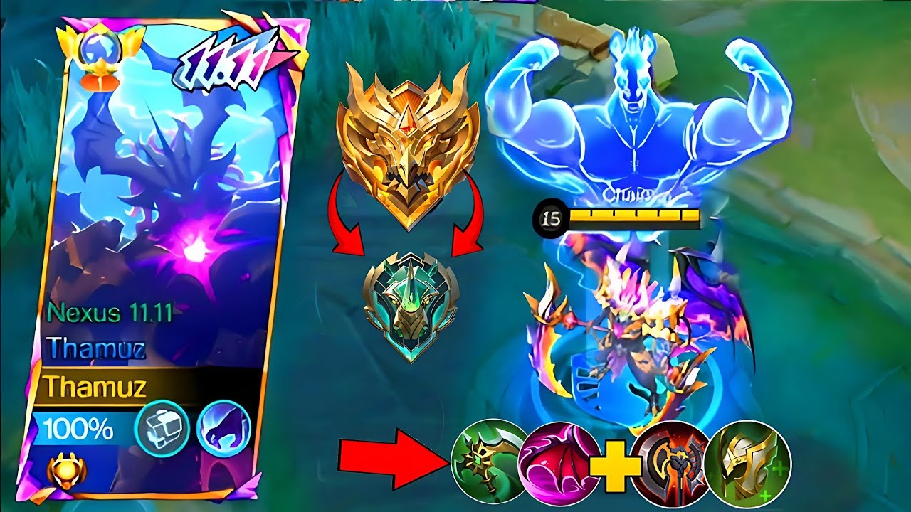 THAMUZ INSANE DAMAGE  BUILD 2026!! BEST BUILD FOR INTENSE GAMES!🔥|MLBB