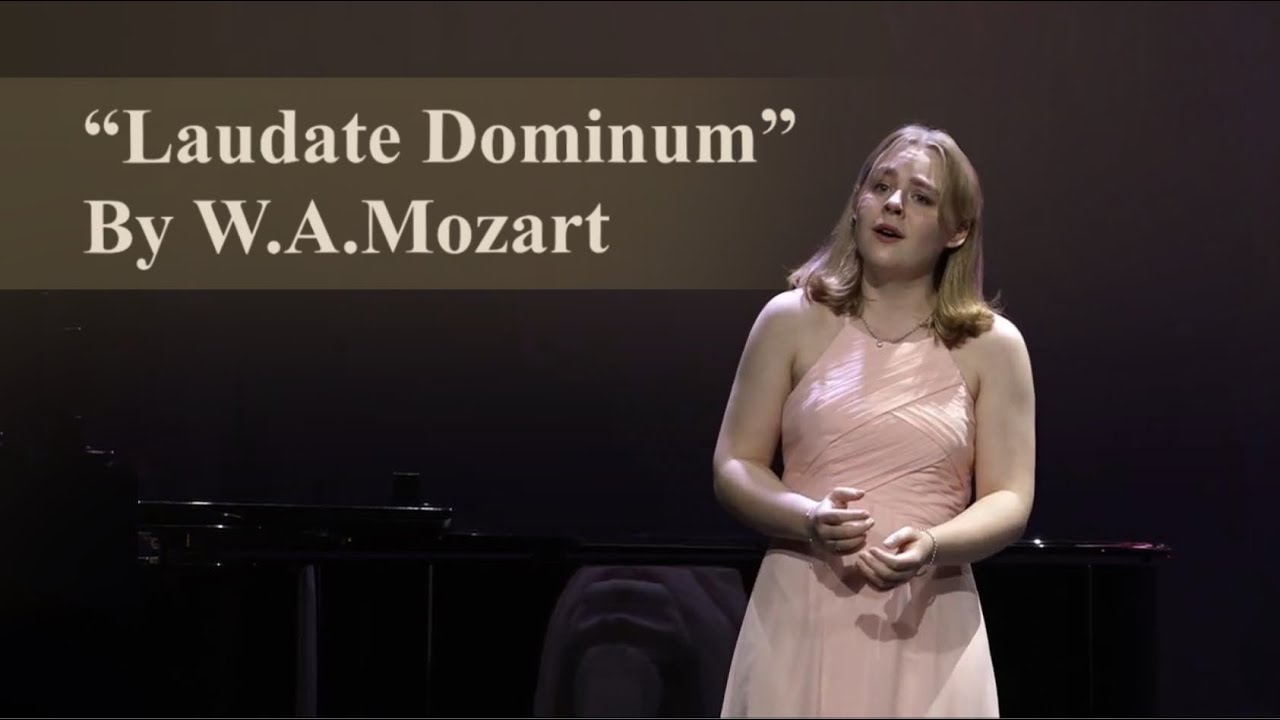 “Laudate Dominum” W.A.Mozart, Performed by Amalia Safonova