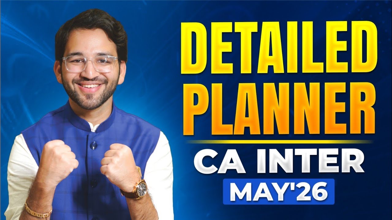 May’26 Strategy | How many Revisions? | Mock Test | CA Inter | CA Shubham Singhal