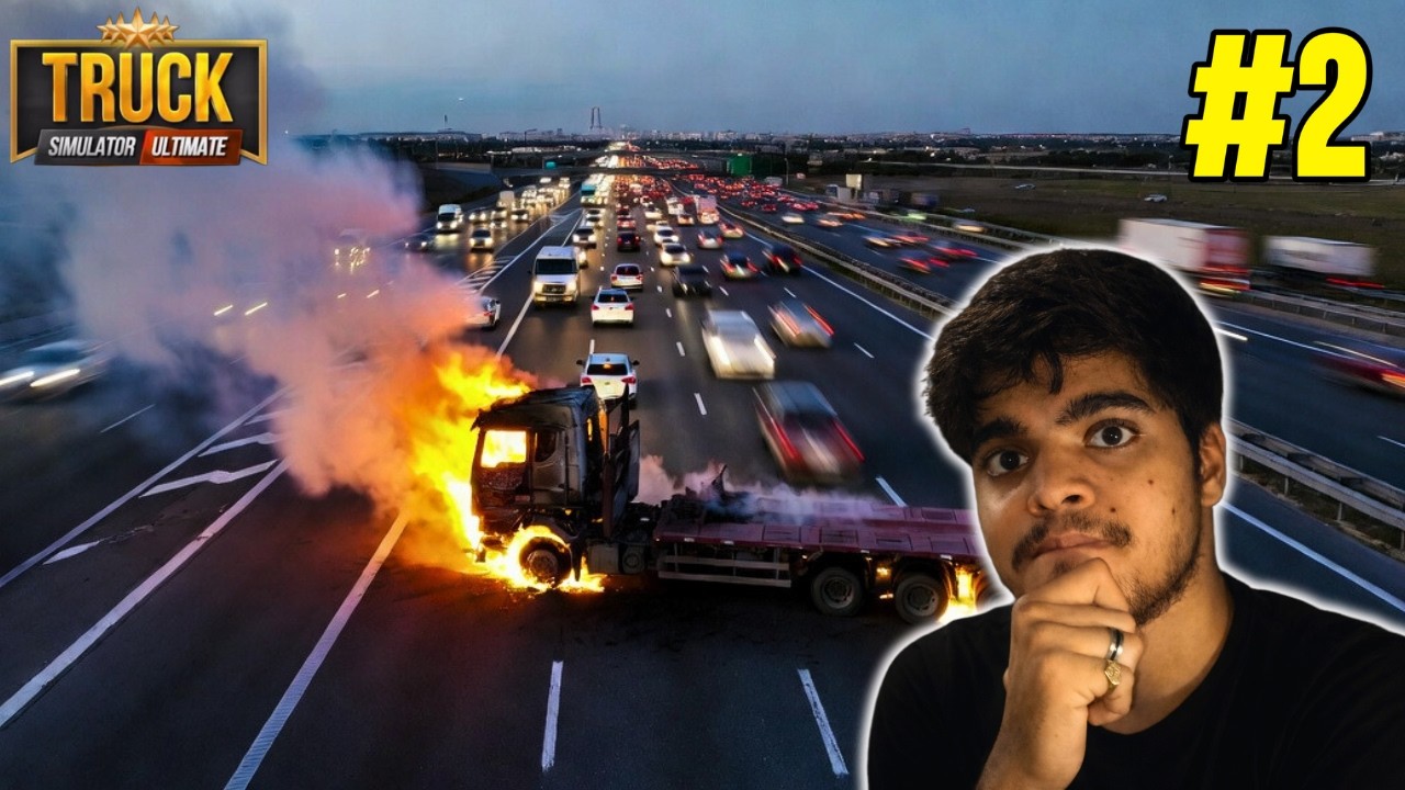 I TODAY SO DANGERA FIRE BROKE OUT | TRUCK SIMULATOR ULTIMATE #2