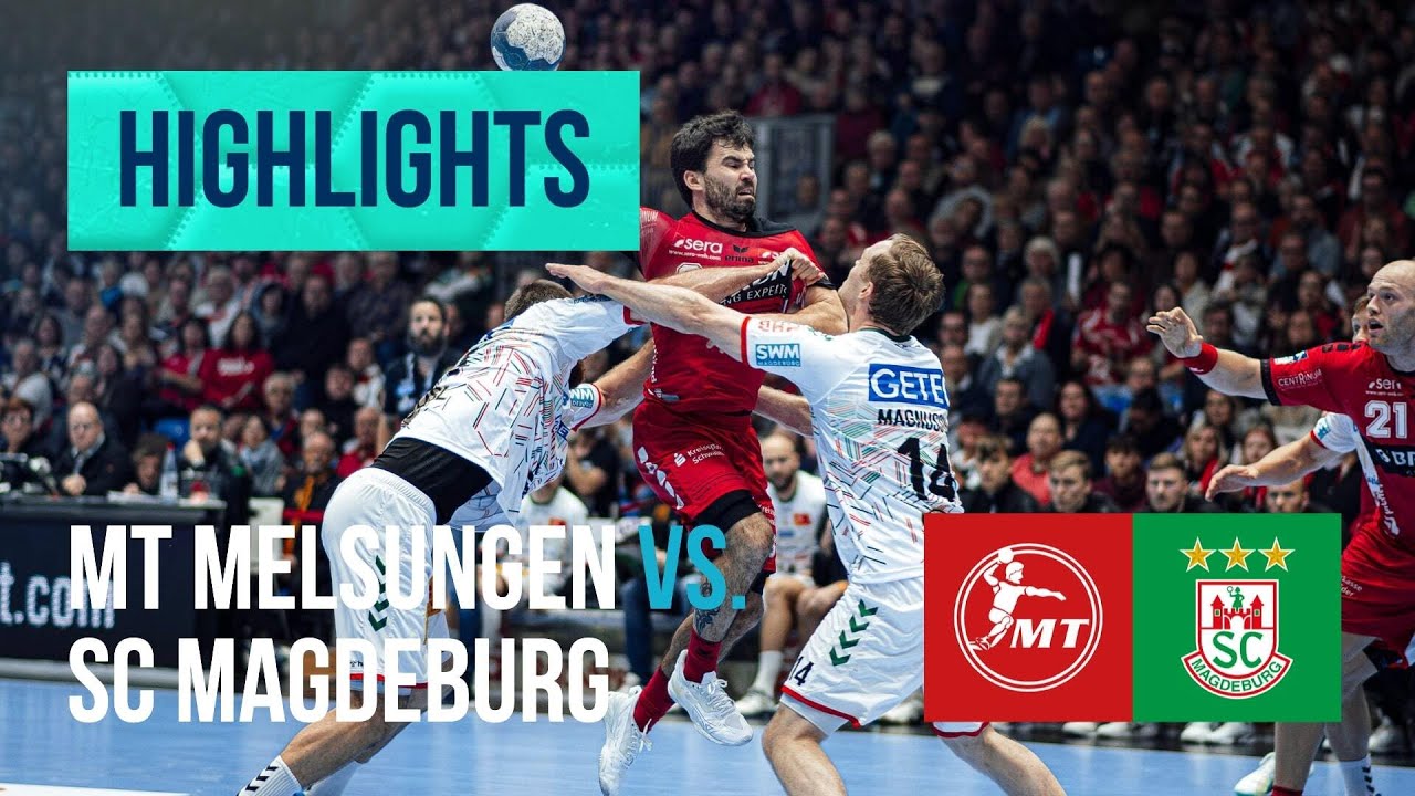 Highlights: MT Melsungen : SC Magdeburg (Saison 2203/24)