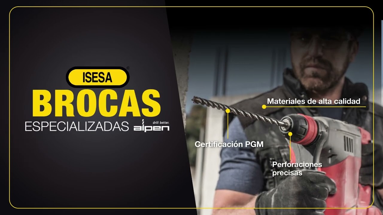 👉 Brocas Alpen: precisi&oacute;n suiza para cada perforaci&oacute;n | ISESA Chile