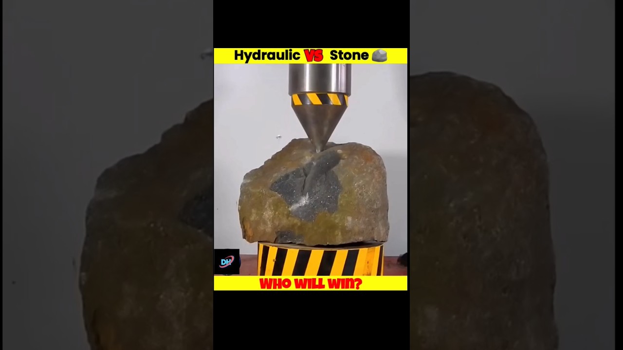 Hydraulic Press Vs Hardest Stones Of Different Countries #trending#viral