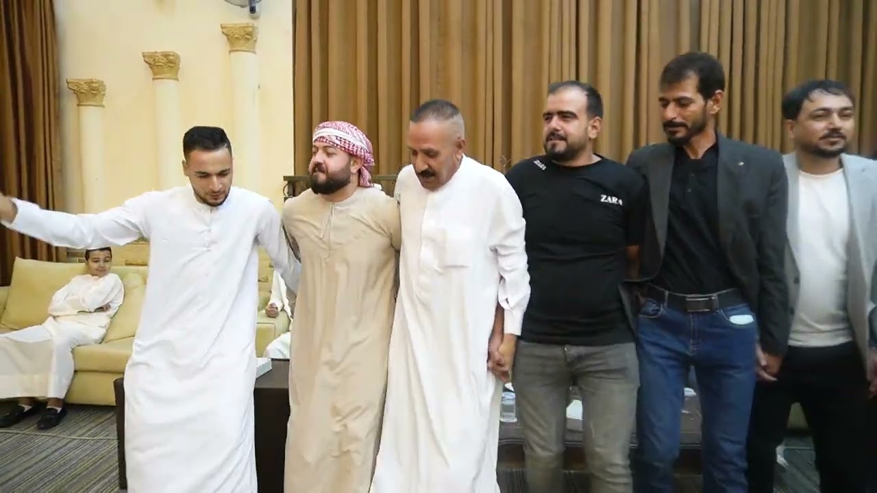 افراح اهالي حوران ال الزعبي حفل زفاف العريس خلدون الزعبي الفنان محمد شحادة وفرقته الموسيقيه الجزء 1