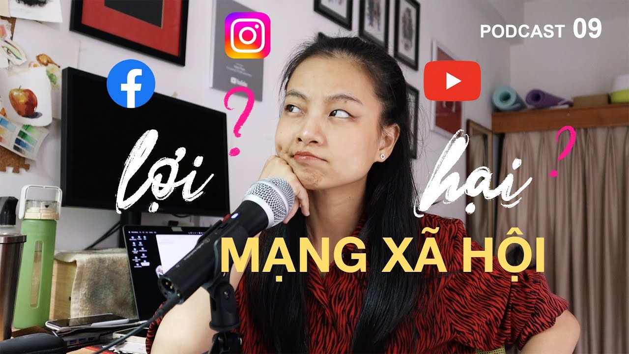 podcast 09 Mạng Xã Hội: Bạn Hay Kẻ Thù Của Người Mê Vẽ? ⁉️ Kiquy Pham