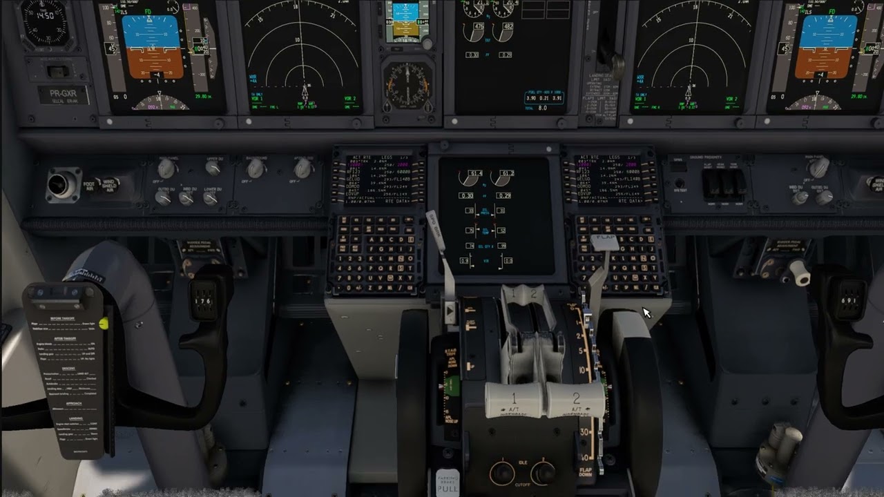 ✈️ Decolagem Cockpit - SBRF - RECIFE - BRASIL