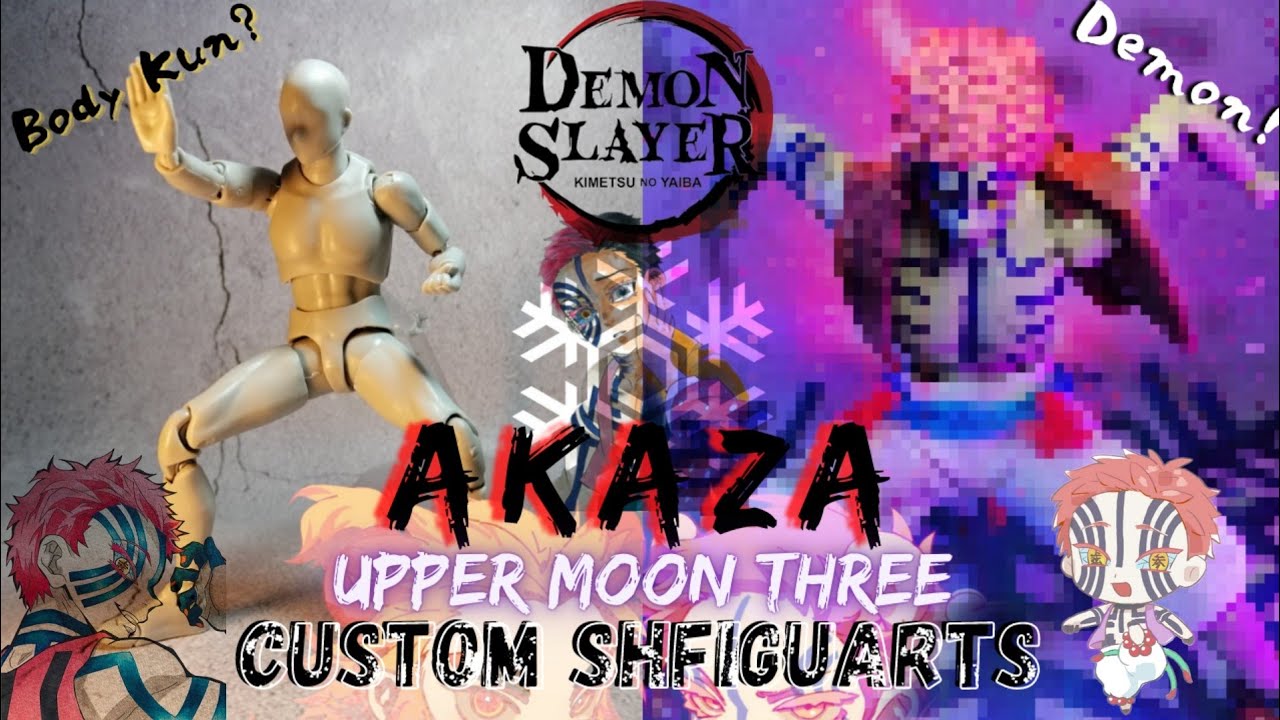 AKAZA | Upper Moon Three - Demon Slayer/ Mugen Train ( Happy 3k Subs! + Custom Effect Tutorial )