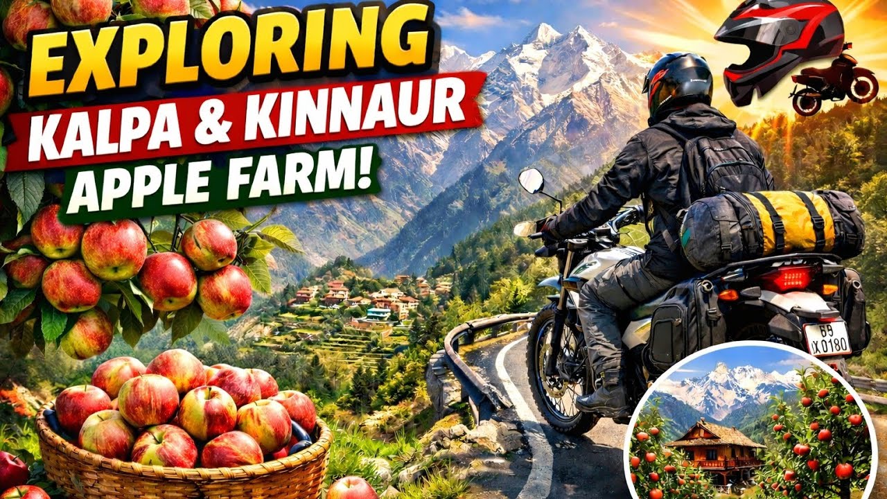 Rohina to Spiti Valley Ride | Exploring Kalpa | Himalayan Adventure 🏔️🏍️ @povkrunal 