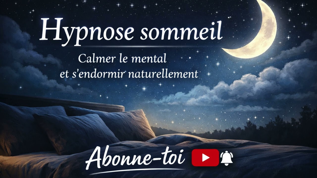 Hypnose sommeil – Calmer le mental et s’endormir naturellement (20 min)