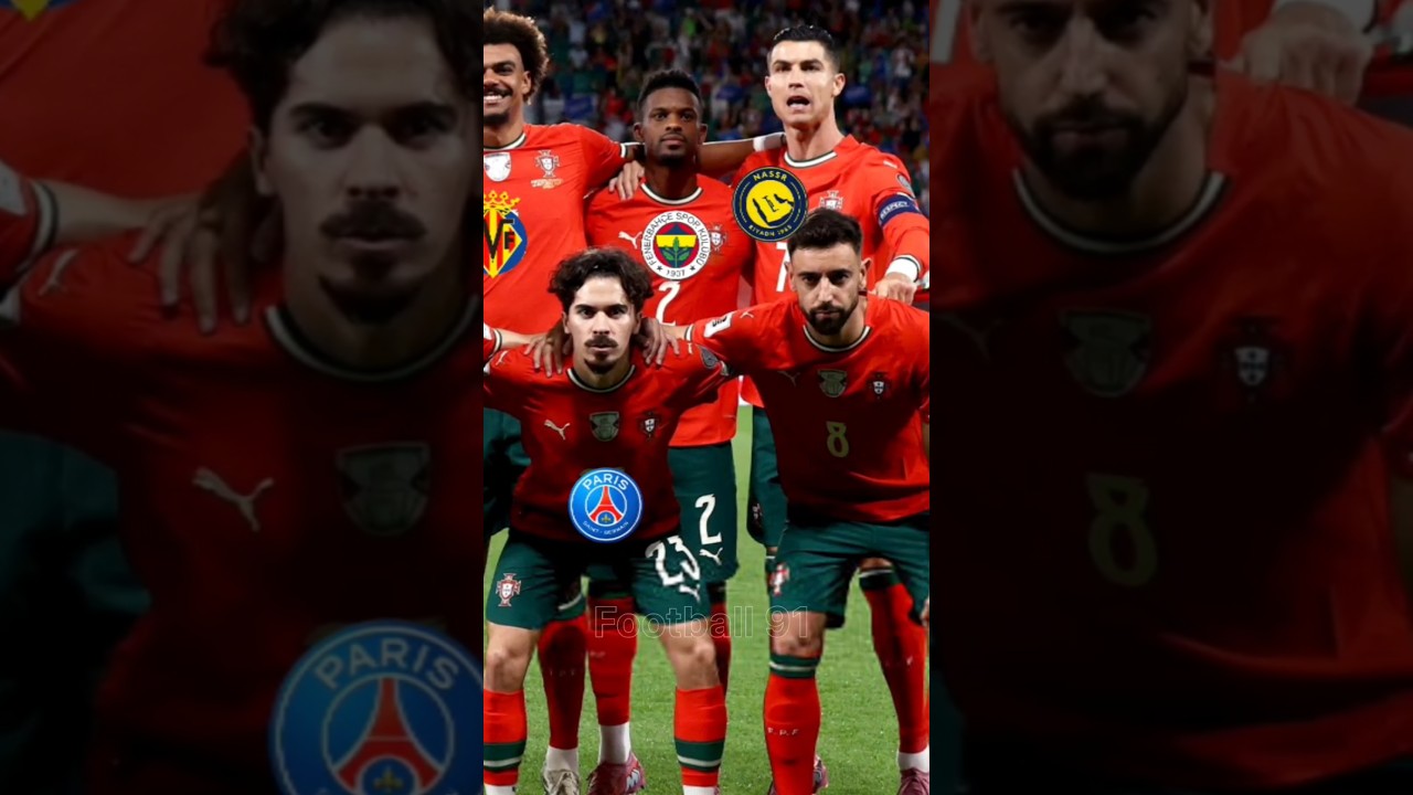 Squad Portugal vs Hungary (2-2) FiFA world cup  Qualifiers 2025