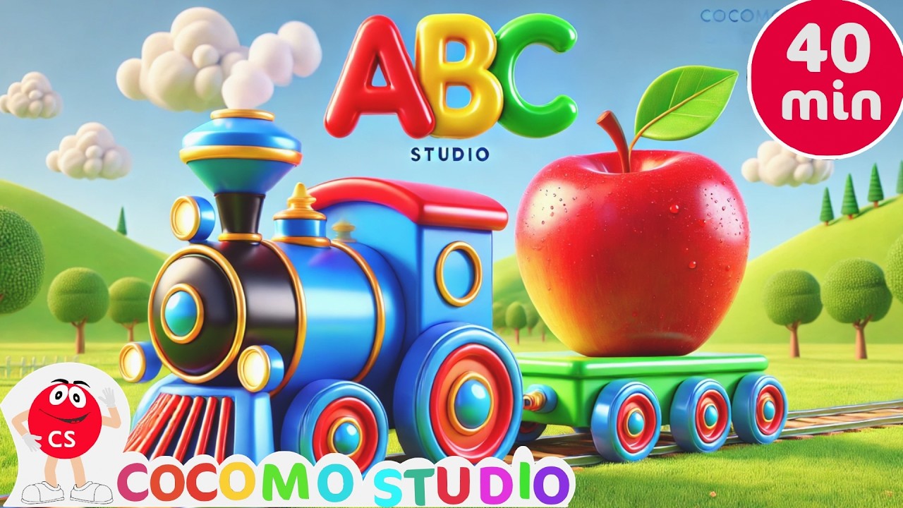 Песенка про алфавит ABC 🔤🎵 | Веселая, познавательная детская песенка для малышей, дошкольников и ...