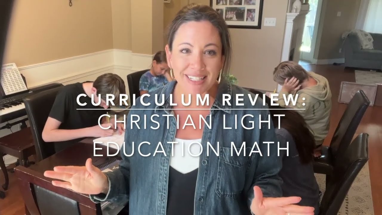 Christian Light Education Math Review | Complete Homeschool Curriculum Through Algebra