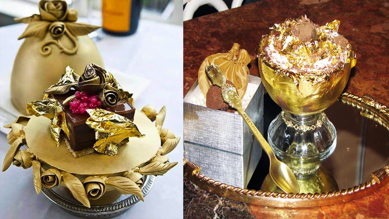 TOP 5 POSTRES MAS CAROS DEL MUNDO! | LOS 5 PASTELES HELADOS Y POSTRES MAS COSTOSOS DEL PLANETA