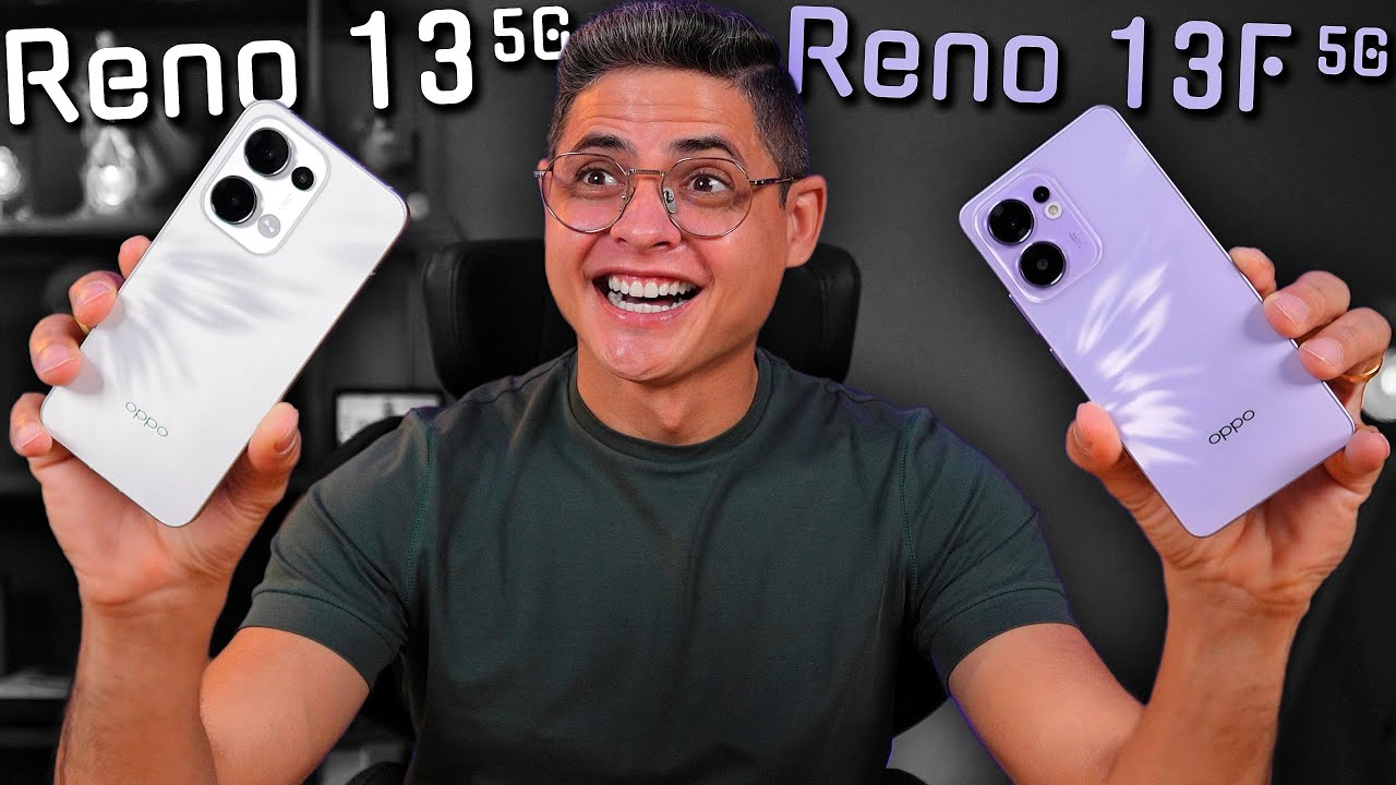 CHEGOU! OPPO Reno 13 5G e Reno 13 F 5G no BRASIL! Unboxing e Comparativo
