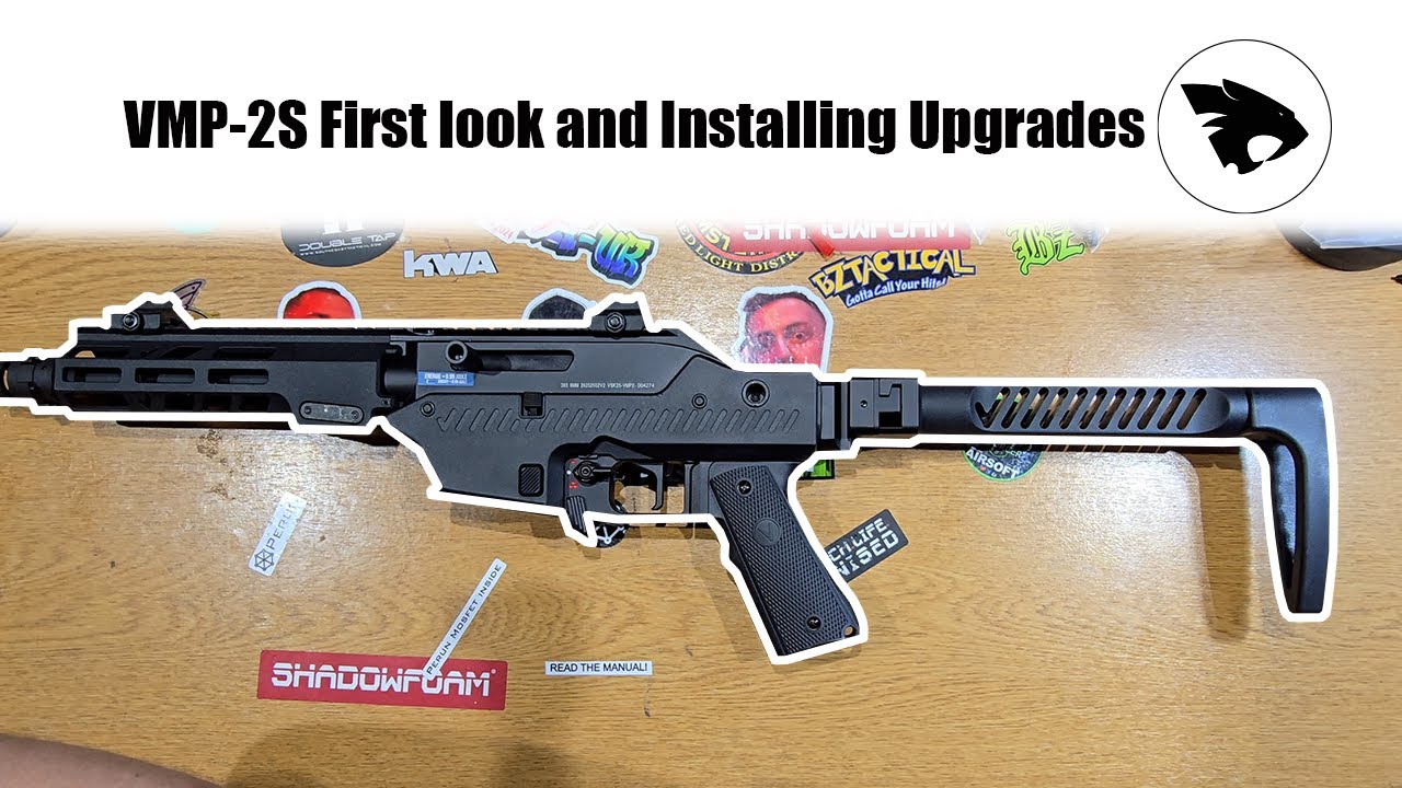 VMP-2S: Initial testing then throwing in some upgrades! #airsoft #airsofttech