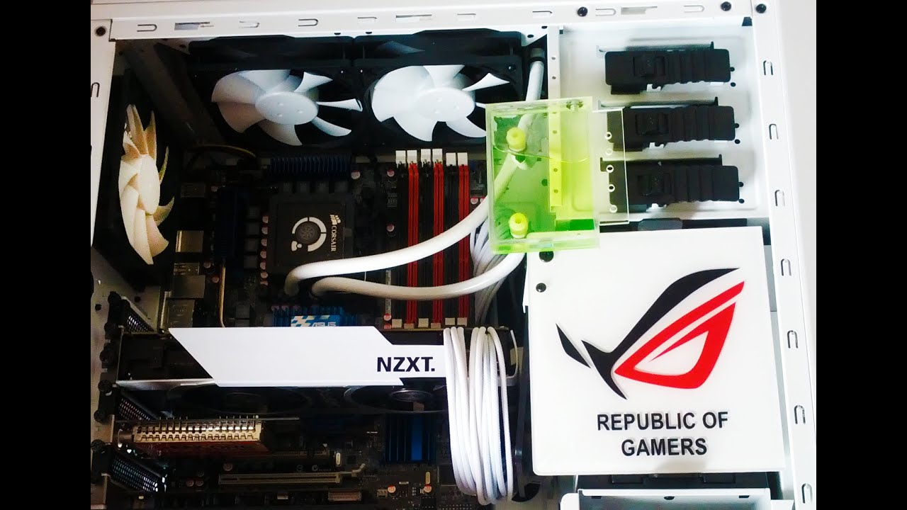 [Tutorial] Modificar refrigeracion liquida corsair H40,H50,H60,H70,H80 y H100 (NZXT PHANTOM 410)
