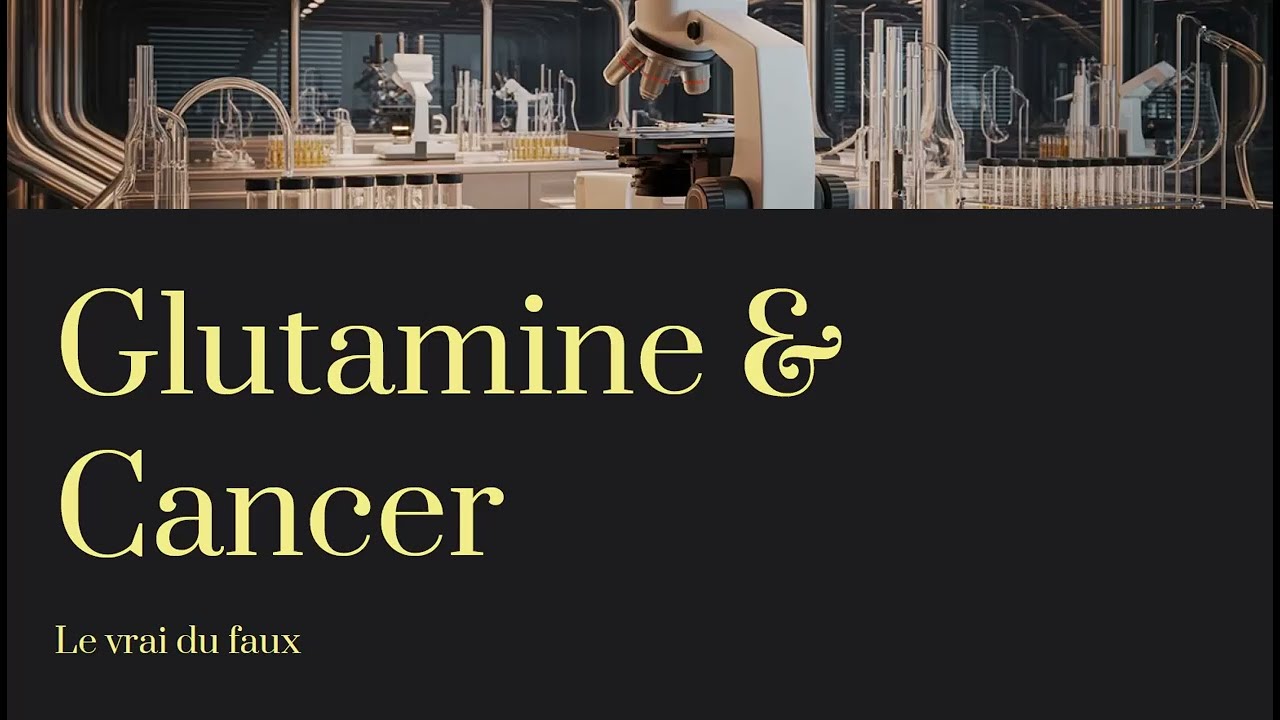 Glutamine, un acide aminé clé pour notre santé.