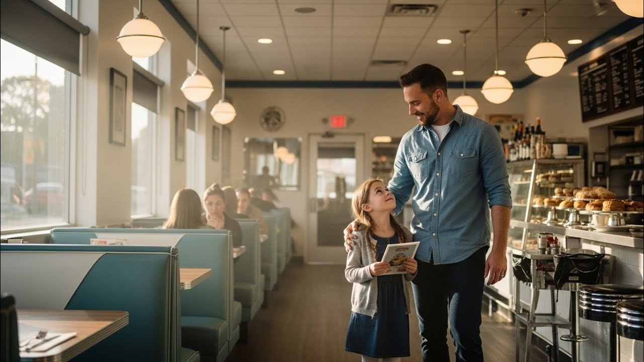 Disabled Woman Quietly Asked a Single Dad Waiter for a Seat Minutes Later,5 SUVs Surrounded theDiner