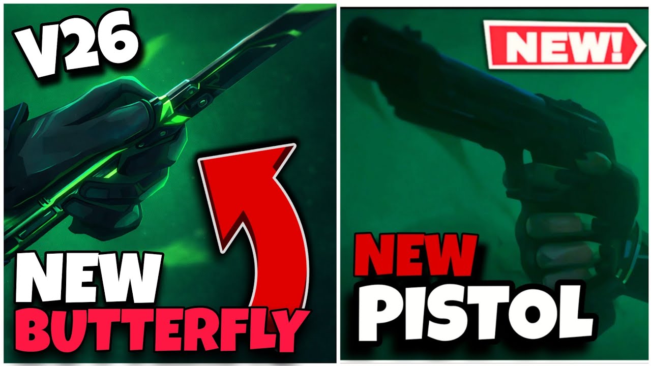 Viper&rsquo;s V26 Butterfly Knife CONFIRMED & New Pistol LEAKED in VALORANT