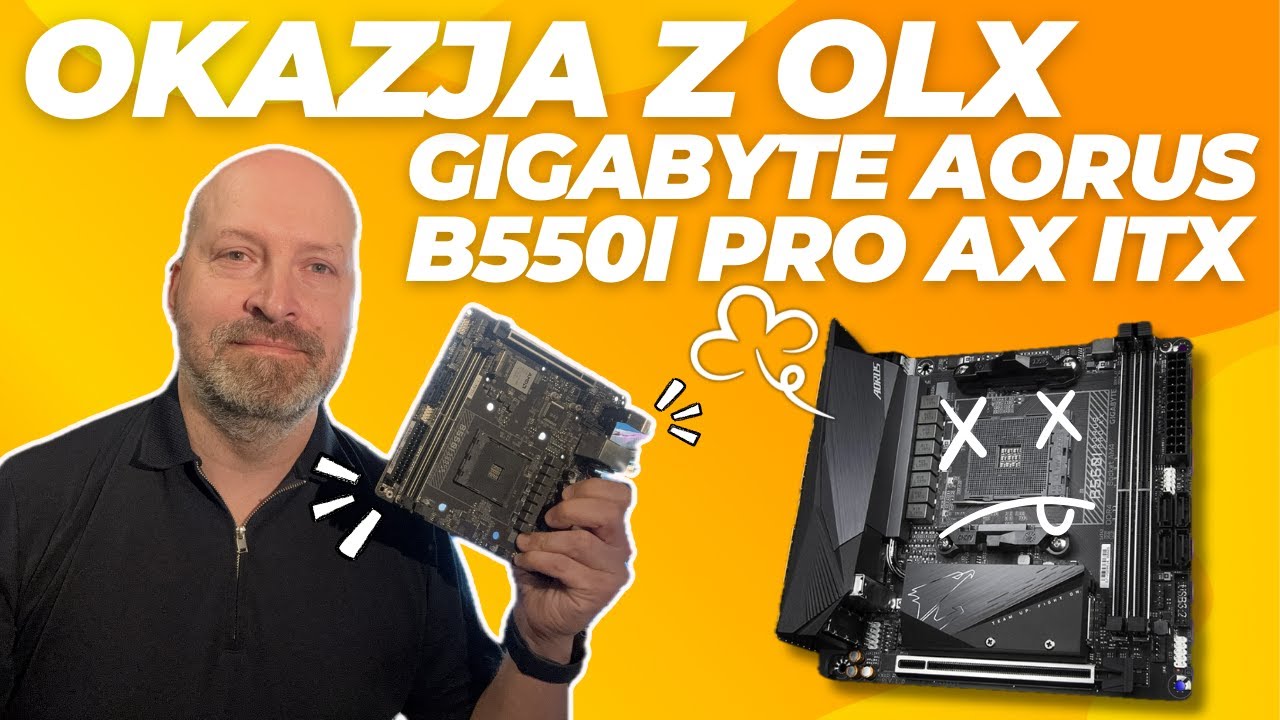 TO MIAŁA BYĆ OKAZJA Z OLX 🥹GIGABYTE B550I AORUS ITX