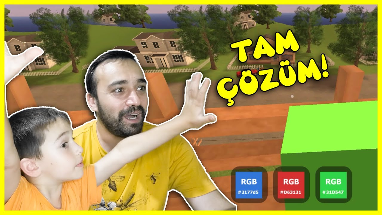 KIRMIZI MAVİ VE YEŞİL KUTULARI BULDUK! MERDİVENLE UZAYA ÇIKTIK | MUHAMMED ALP İLE ANGRY NEIGHBOR #3